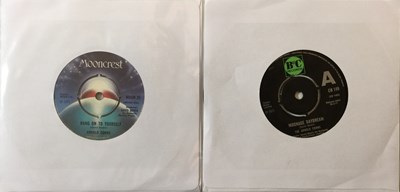 Lot 314 - THE ARNOLD CORNS - MOONAGE DAYDREAM/HANG ON TO YOURSELF 7" (ORIGINAL B&C DEMO COPY PLUS REISSUE)