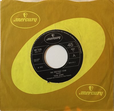 Lot 315 - DAVID BOWIE - THE PRETTIEST STAR 7" (ORIGINAL UK COPY - MERCURY MF 1135)