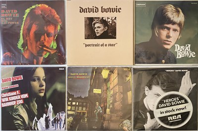 Lot 327 - DAVID BOWIE - EUROPEAN PRESSING LPs