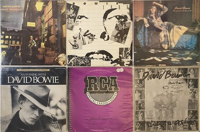 Lot 328 - DAVID BOWIE - US PRESSING LPs/12" - WITH PROMOS