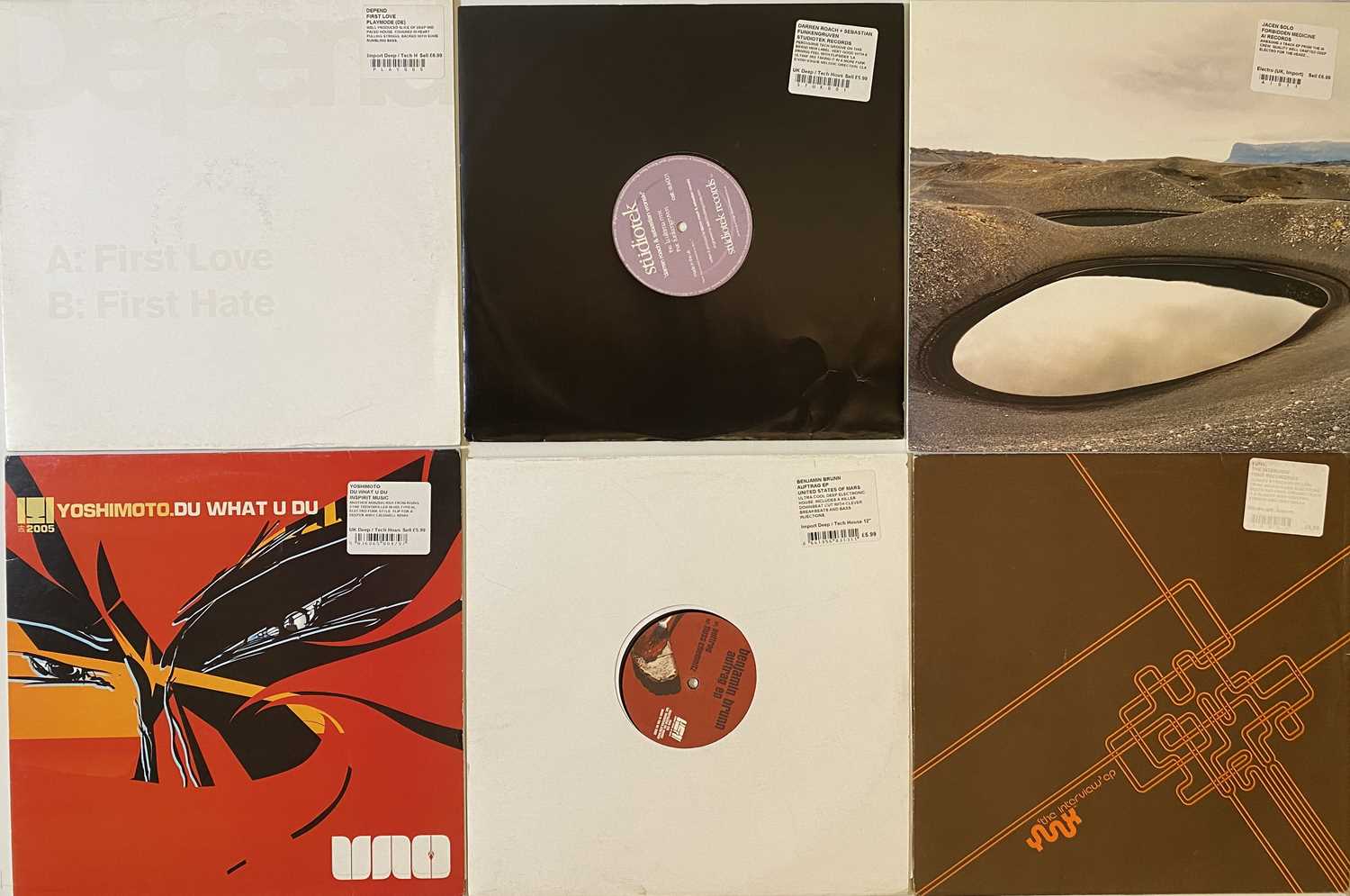 Lot 37 - DEEP HOUSE/TECHNO/GARAGE 12 INCH COLLECTION