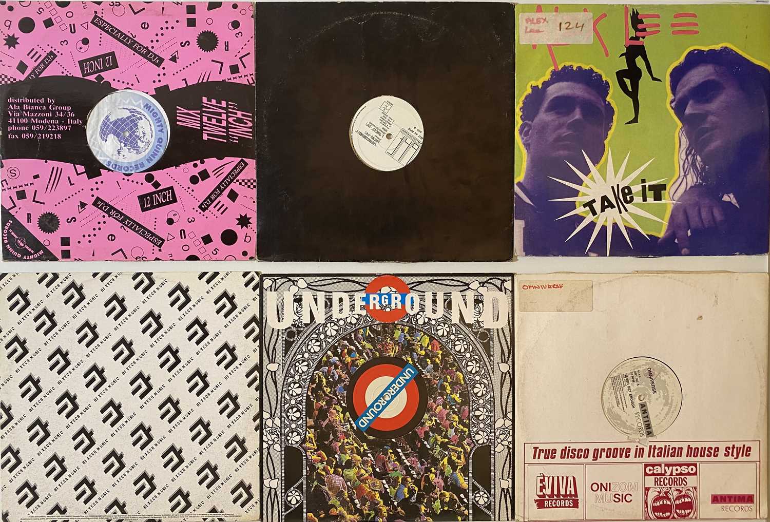 Lot 42 - ITALO DANCE/HOUSE/GARAGE - 12 INCH COLLECTION
