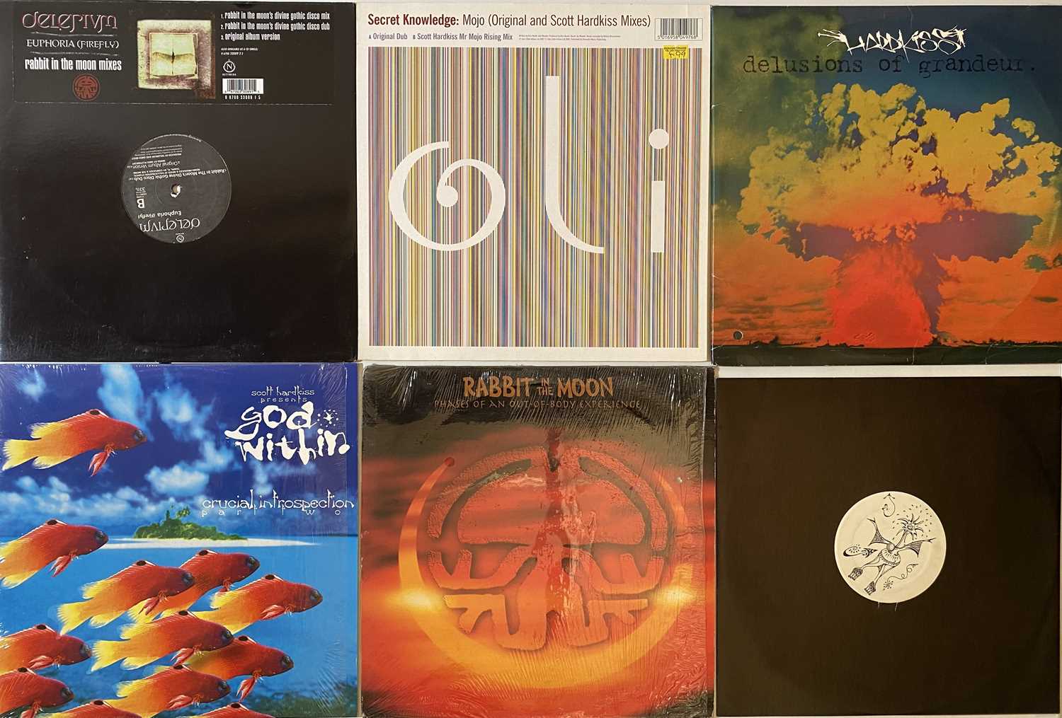 Lot 44 - LP/12 INCH COLLECTION - HARDKISS & RELATED