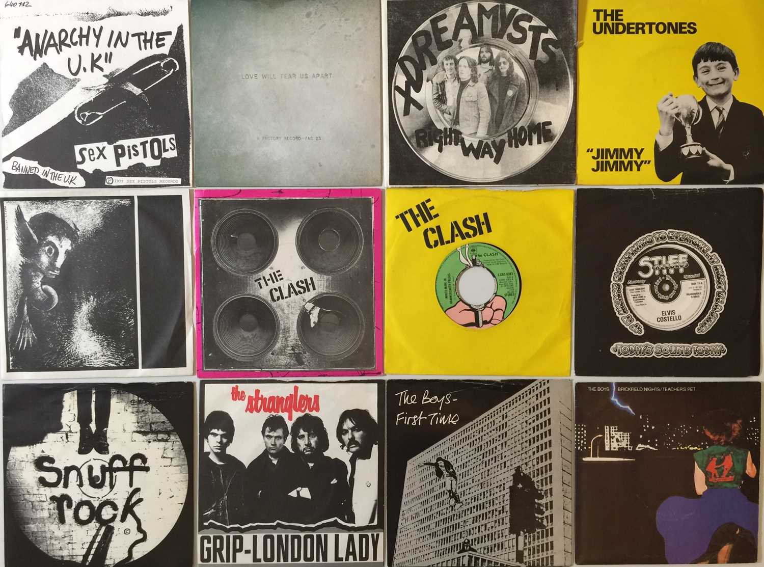 Lot 86 - PUNK/ WAVE/ ALT - 7" COLLECTION