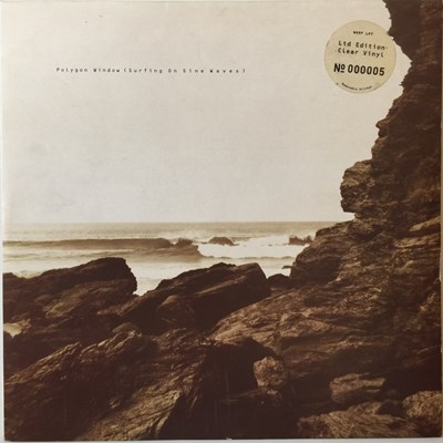 Lot 97 - POLYGON WINDOW (APHEX TWIN) - SURFING ON SINE WAVES LP (ORIGINAL LIMITED EDITION CLEAR VINYL PRESSING - WARP LP7)