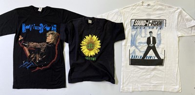Lot 30 - DAVID BOWIE - T-SHIRTS.