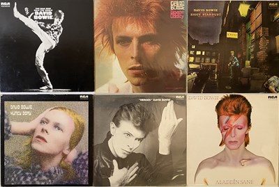 Lot 340 - DAVID BOWIE - LP COLLECTION (MAINLY 80s PRESSINGS)