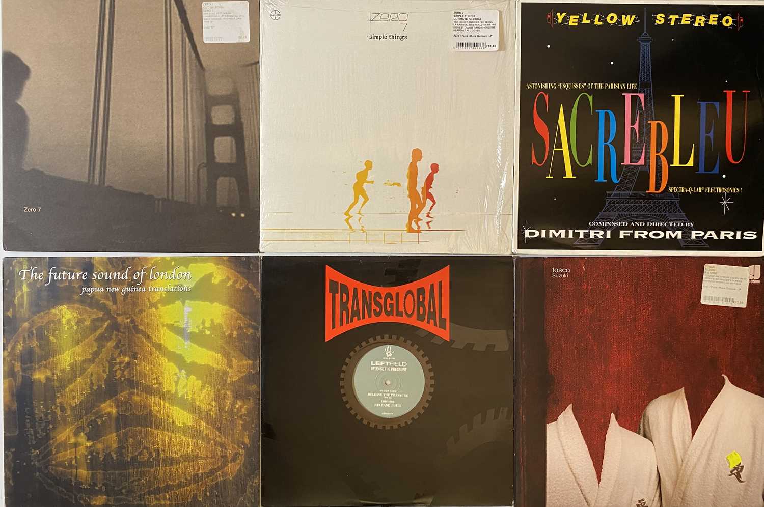 Lot 182 - ABSTRACT/ DOWNTEMPO - LP PACK