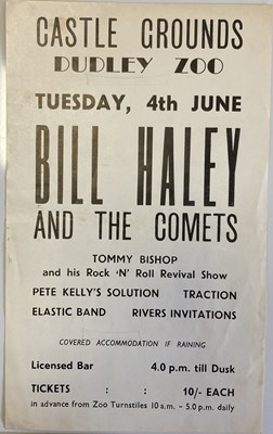 Lot 75 - BILL HALEY 1968 HANDBILL