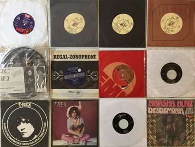 Lot 352 - T. REX & RELATED - 7" COLLECTION.