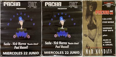 Lot 219 - IBIZA POSTERS INC PACHA / AMNESIA.