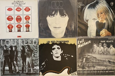 Lot 359 - NICO/THE VELVET UNDERGROUND/LOU REED - LP COLLECTION