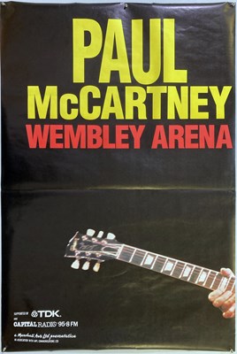 Lot 194 - PAUL MCCARTNEY - UK CONCERT POSTERS.