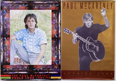 Lot 194 - PAUL MCCARTNEY - UK CONCERT POSTERS.