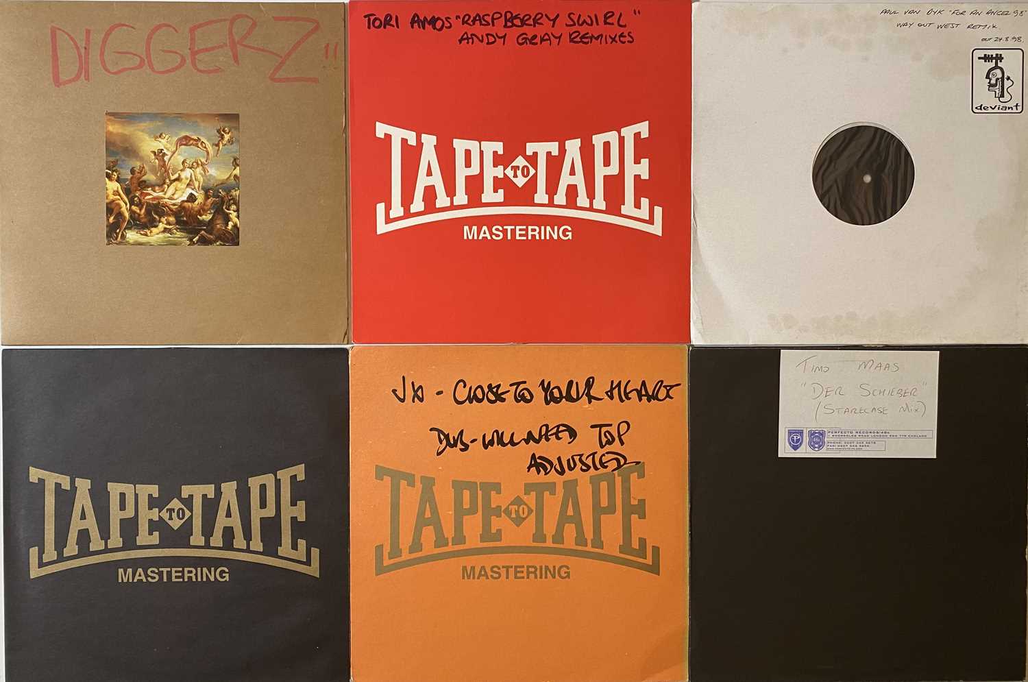 Lot 176 - TRANCE/DEEP HOUSE/PROGRESSIVE - 12" ACETATES