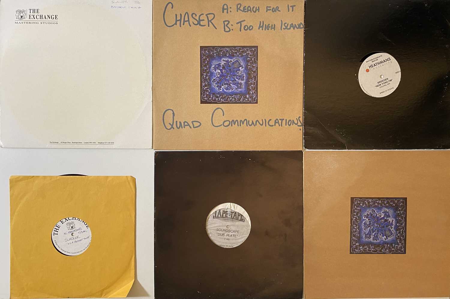 Lot 175 - DEEP/PROGRESSIVE HOUSE - 12"/10" ACETATES