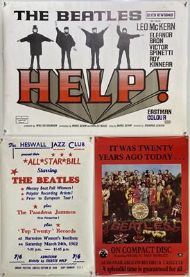 Lot 195 - THE BEATLES - POSTERS.