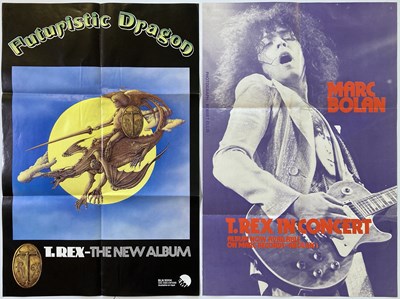 Lot 14 - MARC BOLAN / T REX - FUTURISTIC DRAGON POSTER.