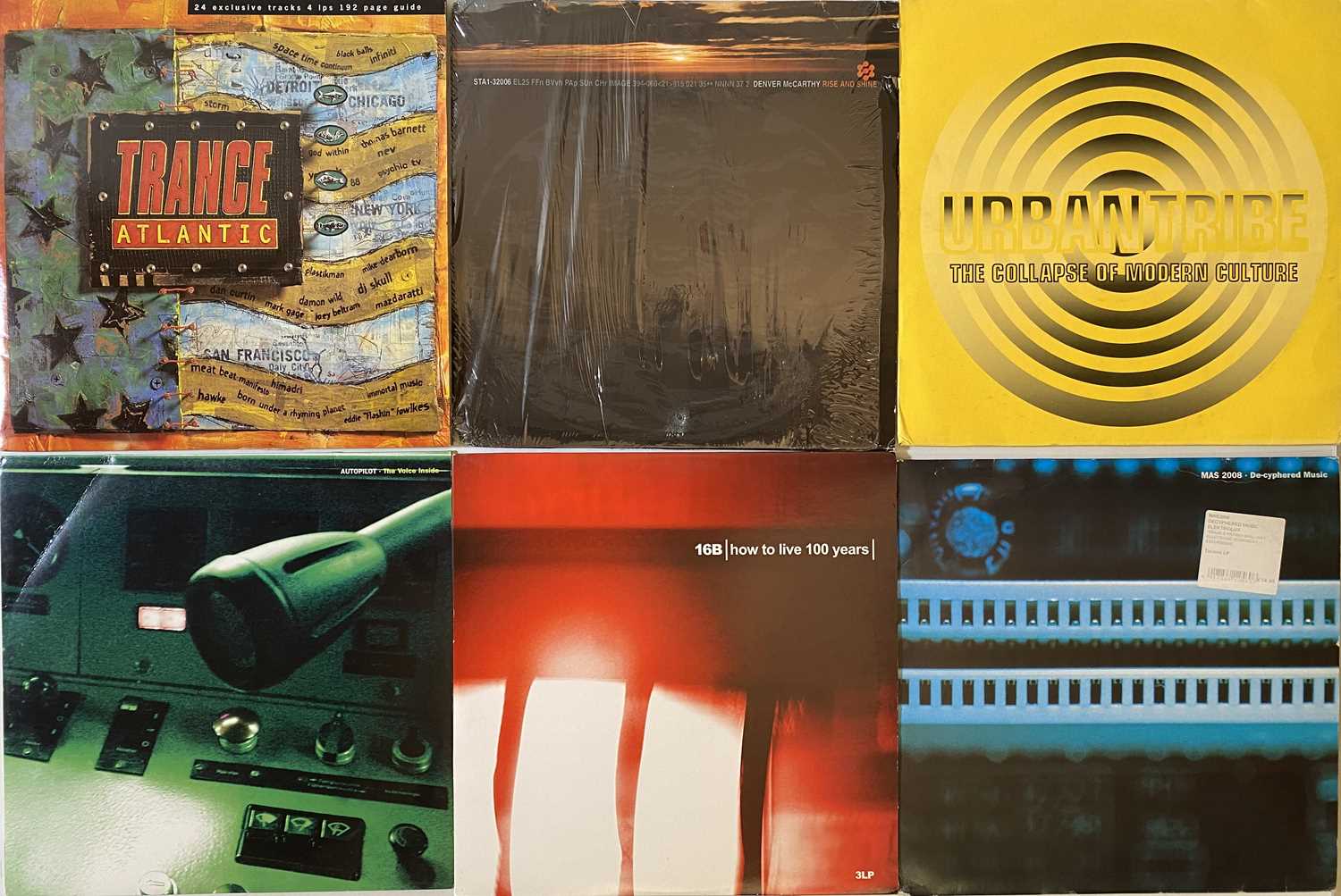 Lot 106 - TECHNO/HOUSE/AMBIENT - LPs