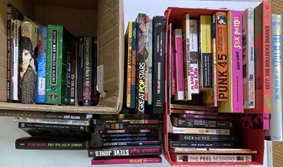 Lot 133 - MUSIC BOOKS - SOME SIGNED -  JOY DIVISION / PUNK ETC.