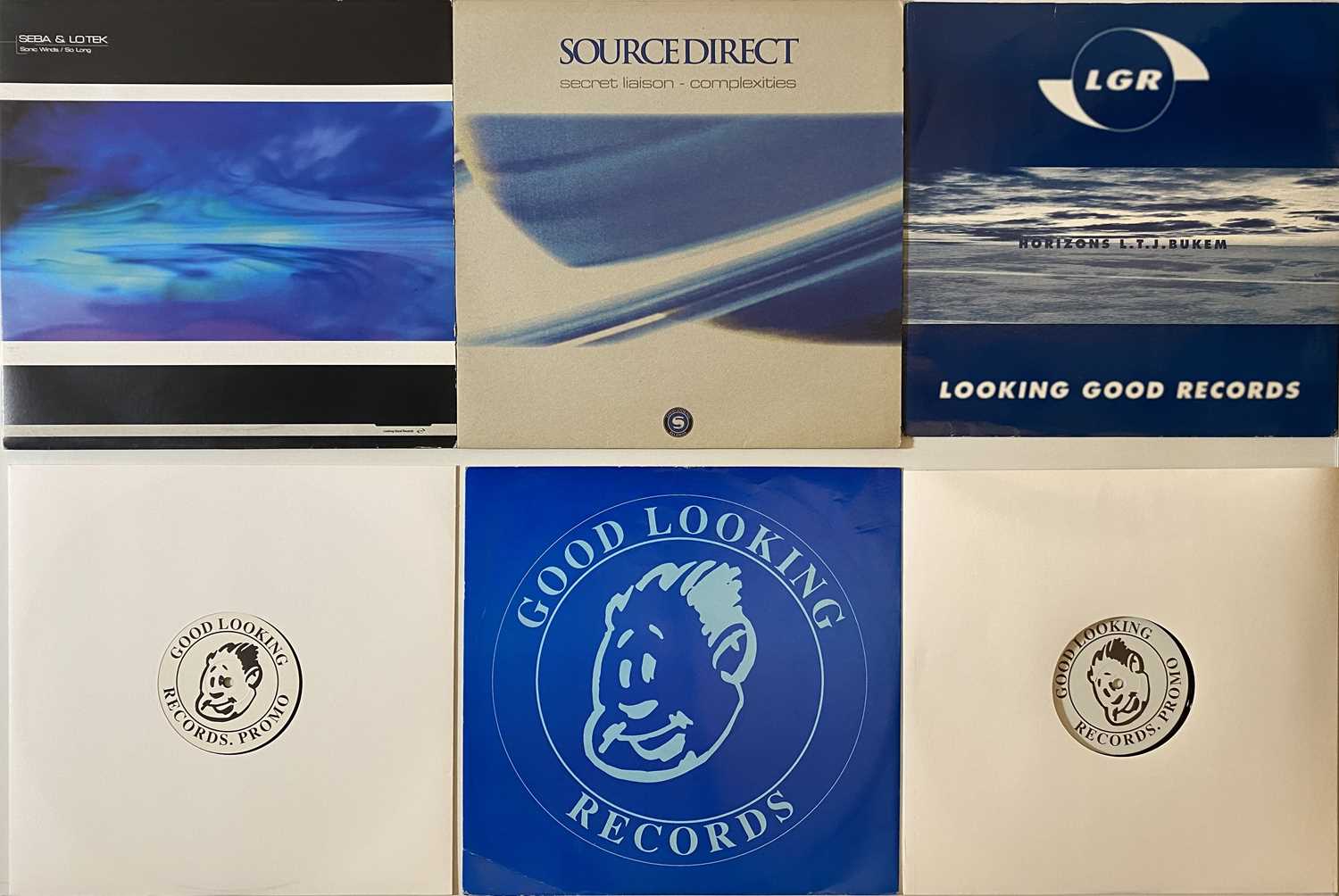 Lot 120 - JUNGLE - GOOD LOOKING/LOOKING GOOD RECORDS - 12" RARITIES