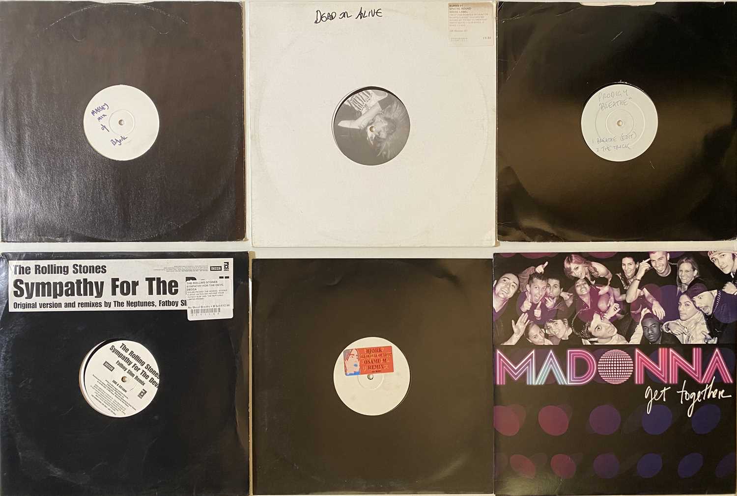 Lot 123 - CLASSIC ARTISTS (INDIE/ROCK/POP) - 'REMIXED' (12")