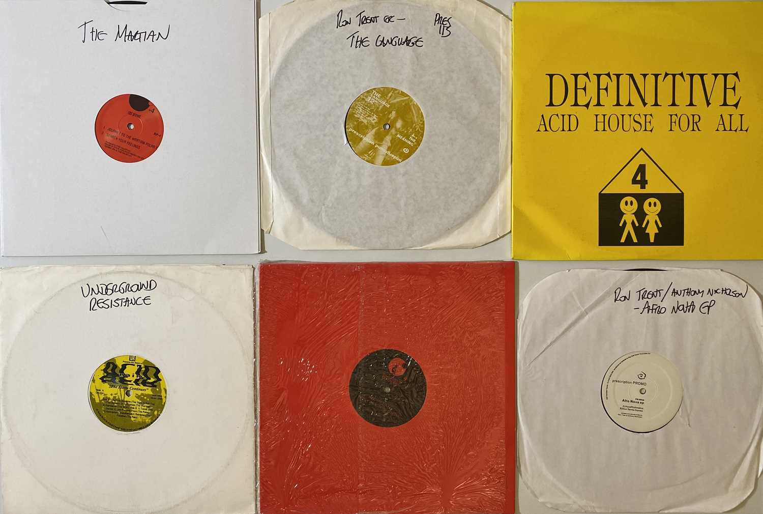 Lot 157 - US DEEP HOUSE/TECHNO INC. UNDERGROUND RESISTANCE - 12"