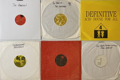 Lot 157 - US DEEP HOUSE/TECHNO INC. UNDERGROUND RESISTANCE - 12"