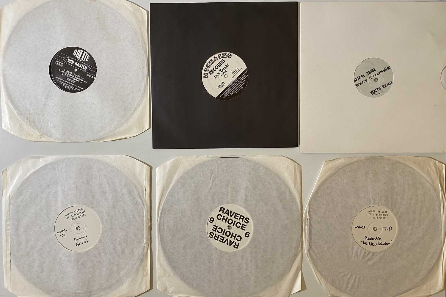 Lot 166 - UK HARD HOUSE/TRANCE - 12"