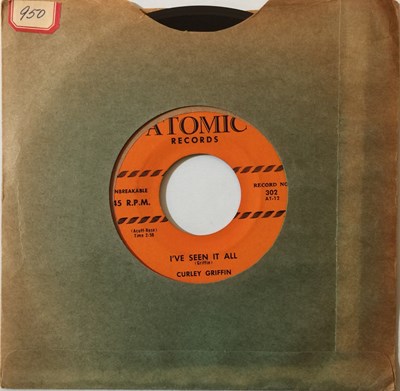 Lot 10 - CURLEY GRIFFIN - I'VE SEEN IT ALL/ MAGIC OF THE MOON 7" (ROCKABILLY - 302)