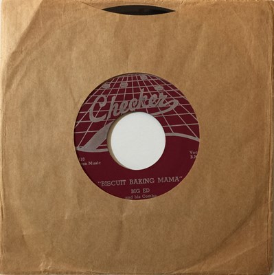 Lot 15 - BIG ED - BISCUIT BAKING MAMA/ SUPERSTITION 7" (BLUES - CHECKER 790)