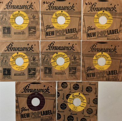 Lot 28 - BRUNSWICK - 7" ROCKABILLY PROMO RARITIES