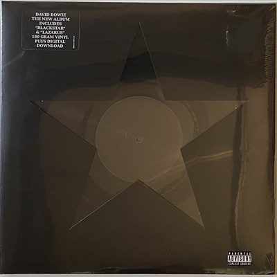 Lot 379 - DAVID BOWIE - ★ (BLACKSTAR) (ORIGINAL 1ST EU PRESSING - 88875173871 S1 - SEALED)