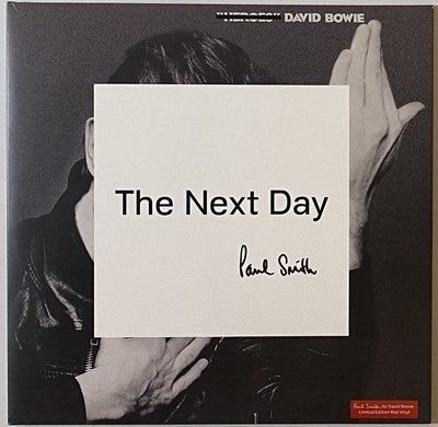 Lot 380 - DAVID BOWIE - THE NEXT DAY LP - SIGNED PAUL SMITH EDITION