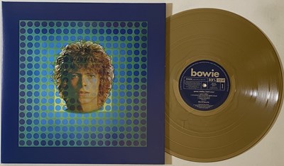 Lot 383 - DAVID BOWIE - SPACE ODDITY LP - 2019 GOLD VINYL PRESSING - ONE OF 50 COPIES (DBSOLP50)