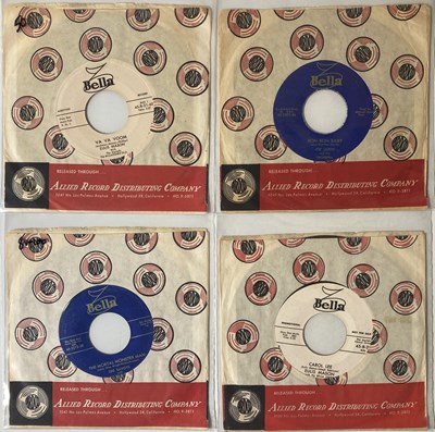 Lot 44 - BELLA RECORDS - ORIGINAL US 7" RELEASES