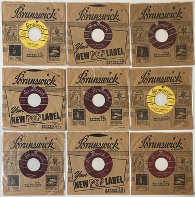 Lot 53 - BRUNSWICK RECORDS - US 7" (1957/1964)
