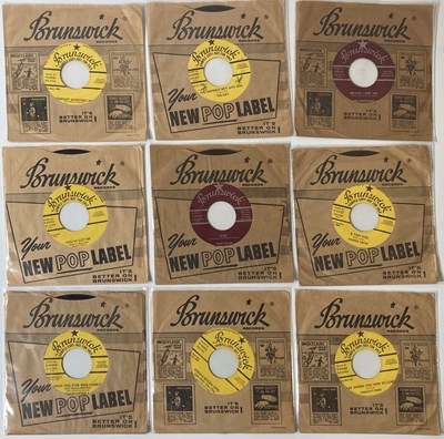 Lot 53 - BRUNSWICK RECORDS - US 7" (1957/1964)