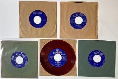 Lot 60 - BLUE HEN/BLUE ANGEL RECORDS - ORIGINAL US 7" RELEASES