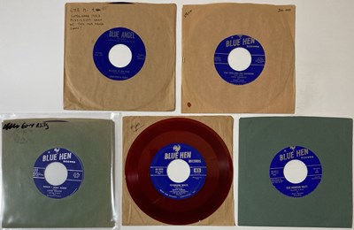 Lot 60 - BLUE HEN/BLUE ANGEL RECORDS - ORIGINAL US 7" RELEASES