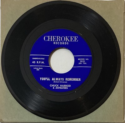 Lot 68 - ART ADAMS AND THE RHYTHM KNIGHTS - DANCING DOLL/SHE DON'T LIVE HERE NO MORE 7" (ORIGINAL US COPY - CHERRY RECORDS 1018)