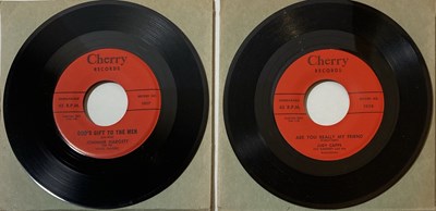 Lot 69 - CHERRY RECORDS - ORIGINAL US 7" RARITIES (JUDY CAPPS/JOHNNIE HARGETT)