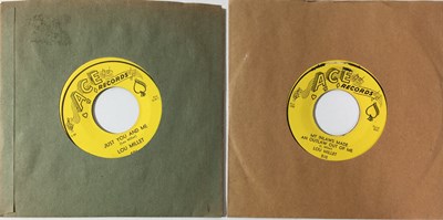 Lot 72 - LOU MILLET - ORIGINAL US ACE RECORDS 7" RELEASES
