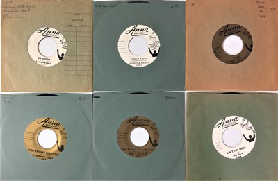 Lot 88 - ANNA RECORDS - 7" SOUL/ R&B RARITIES