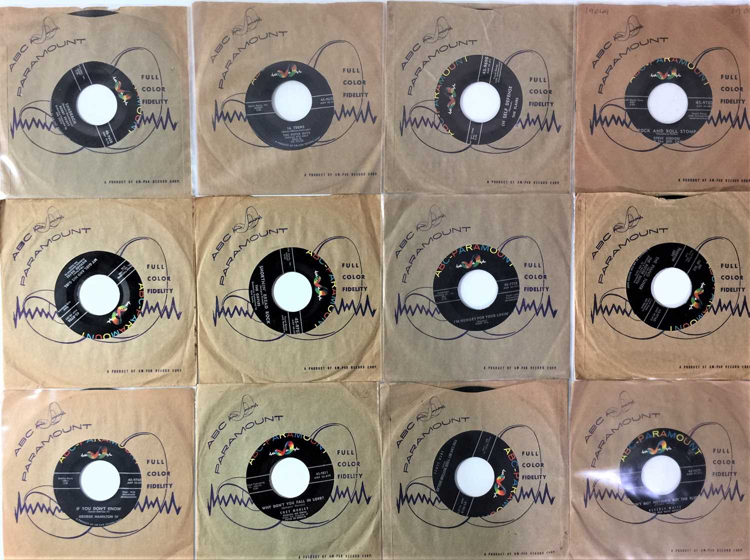 Lot 90 - ABC-PARAMOUNT 7" PACK