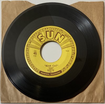 Lot 202 - SUN RECORDS COLLECTION - RUFUS THOMAS - BEAR CAT - SUN 181.