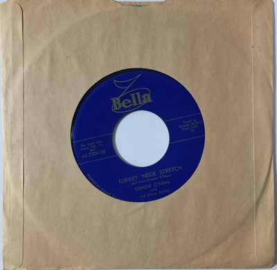 Lot 94 - GRADIE O'NEAL - TURKEY NECK STRETCH 7" (ROCKABILLY - 45-2205-58)