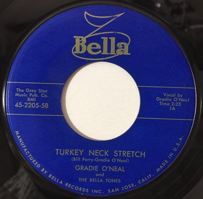 Lot 94 - GRADIE O'NEAL - TURKEY NECK STRETCH 7" (ROCKABILLY - 45-2205-58)
