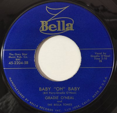 Lot 94 - GRADIE O'NEAL - TURKEY NECK STRETCH 7" (ROCKABILLY - 45-2205-58)