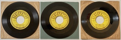 Lot 212 - SUN RECORDS COLLECTION - BILLY THE KID EMERSON X 3 - SUN 214, 219 & 233.